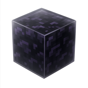 Bloque de obsidiana