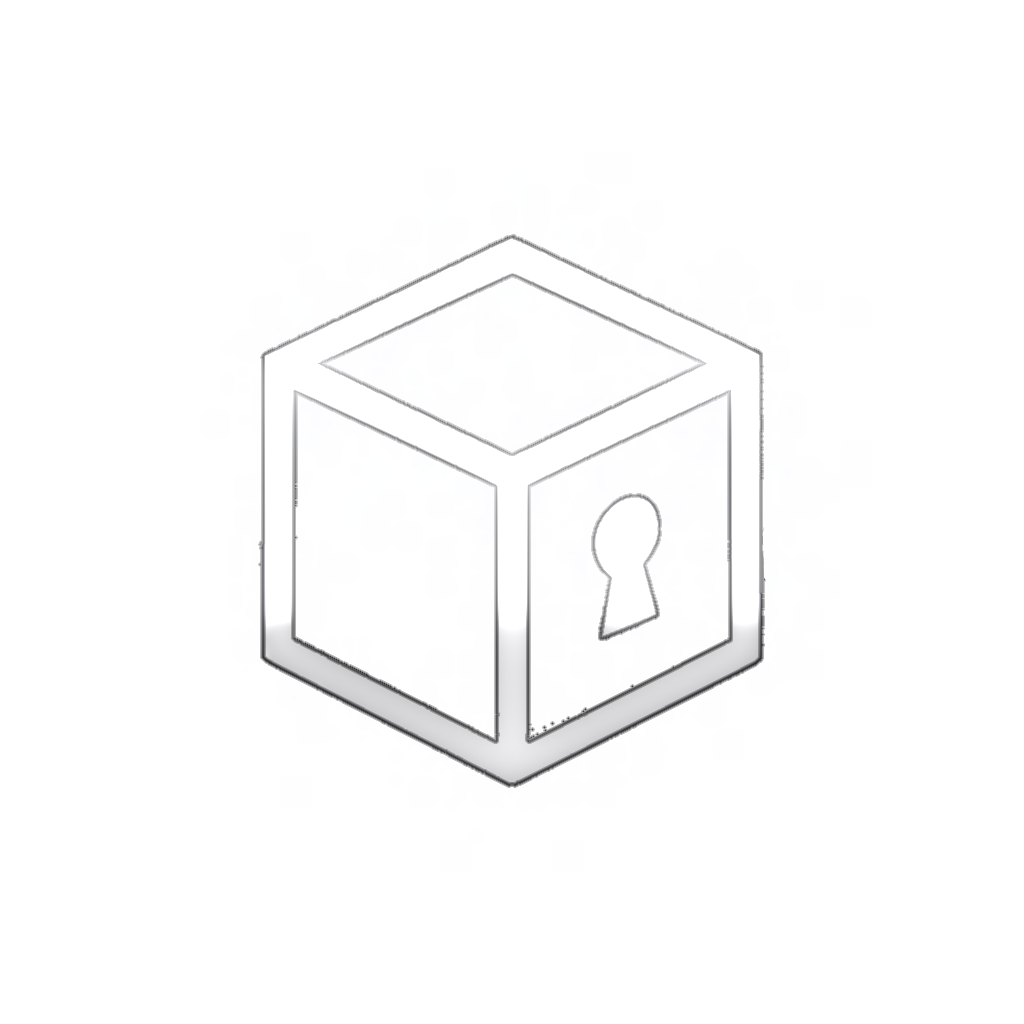 Secure Cube — BlockHost logo